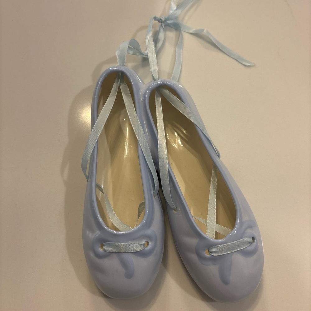 Vtg Ceramic Ballet Slippers Dance Shoe Wall Art Decor - Picture 5 of 5